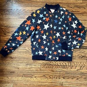 Anthropologie Hutch Star Print Corduroy Jacket